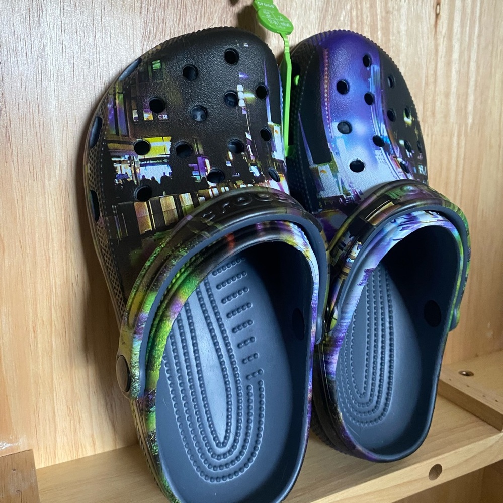 Crocs Classic Meta Scape Clog - Storm W7/M5 - Brand New